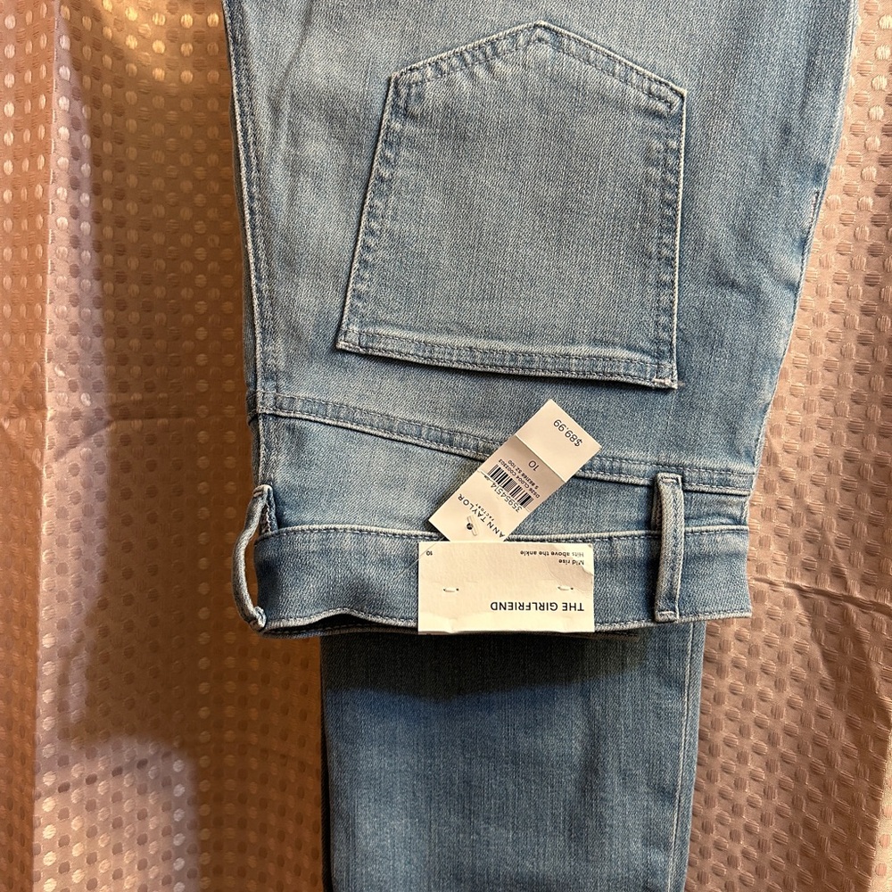 Size 10 girlfriend jeans